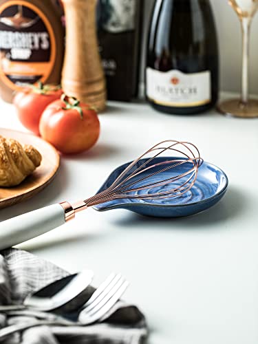 Spoon Rest Large Ceramic Spoon Holder for Stove Top