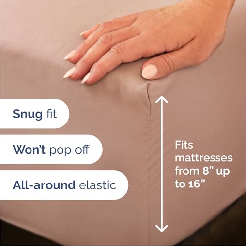 Queen Size 4 Piece Sheet Set (34 - Mauve / Queen)