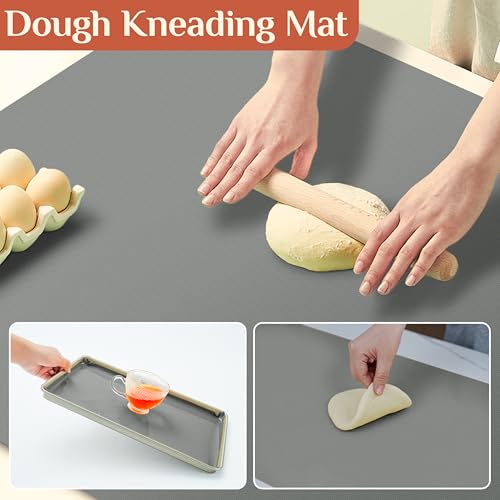 Silicone Baking Mat Roll (Gray / 72"L x 16"W)