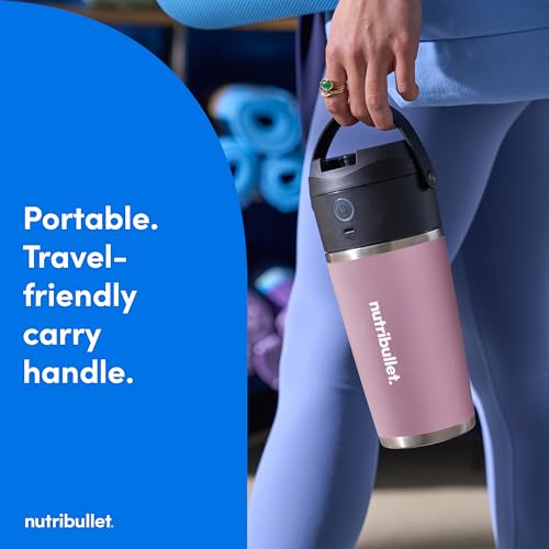 Flip Portable Blender with Insulated Cup (20 oz / Lavender)