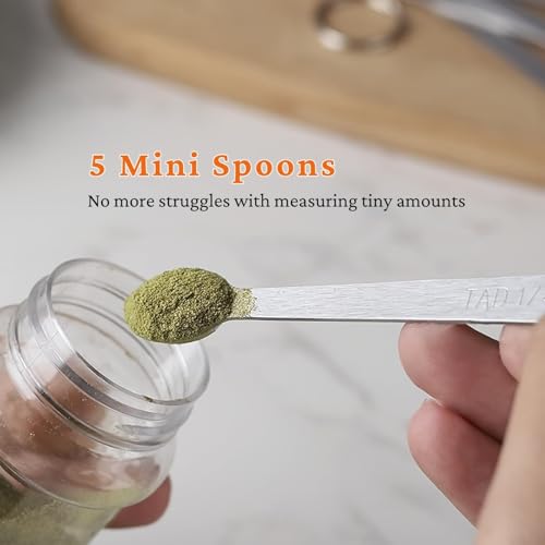 30PCS Measuring Cups and Spoons Set (Silver / 30PCS Set)