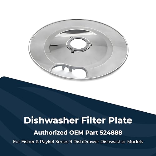 Fisher & Paykel 524888 Dishwasher Filter Plate Kit 9 DishDrawer Dishwasher