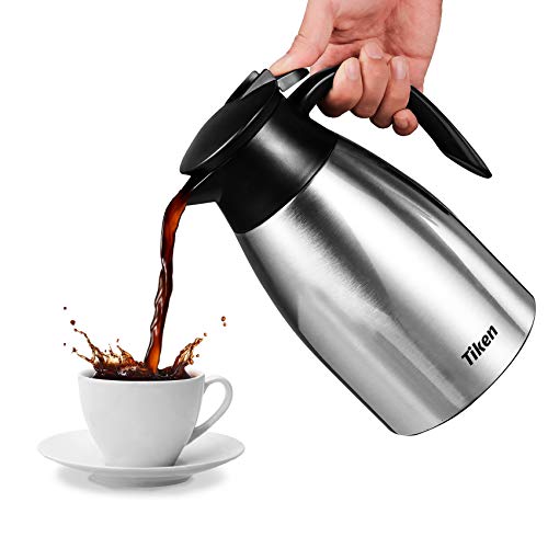 51 Oz Thermal Coffee Carafe (Silver / 51 Ounces)