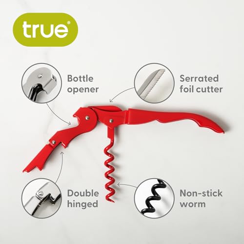 Truetap Double Hinged Waiter's Corkscrew Wine Opener