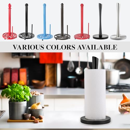 Stainless Steel Paper Towel Holder (Black Stainless Steel)