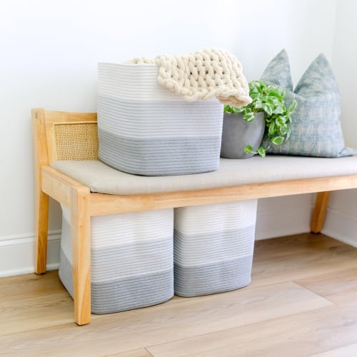 13x15x13 Kallax Storage Cubes Bins (3-Tone Gray / 15 x 13 x 13 (Kallax))