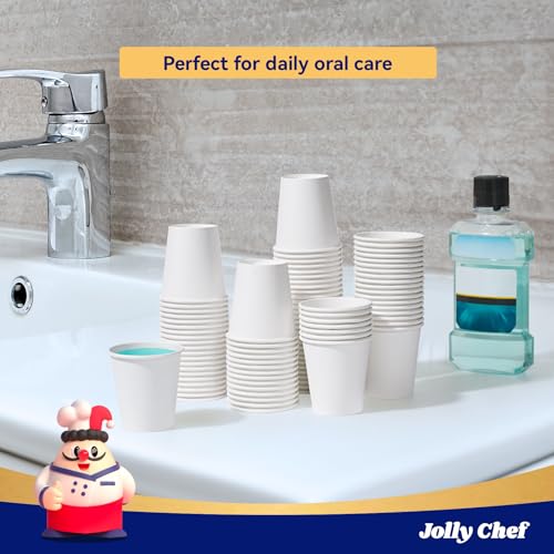 3 oz Disposable Bathroom Cups 800 Pack Paper Cups (3 oz-800 pack)