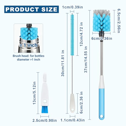 Bottle Brush 15 (Blue)