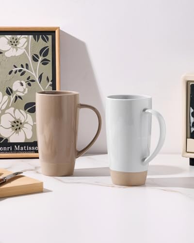 Milkyway Coffee Mugs (Milkyway-Cinnamon Brown and Light Gray / 4pcs)