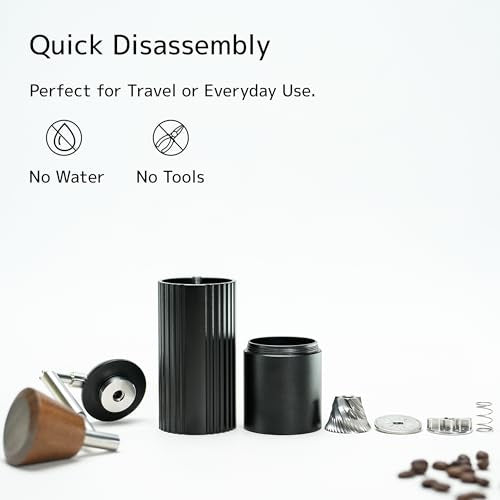 Manual Coffee Grinder (Black)