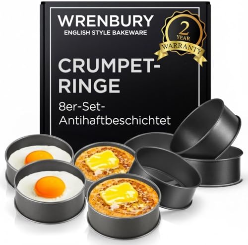 Crumpet Rings Nonstick 3.5 inch