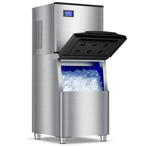 Commercial Ice Maker Machine 500LBS (500Lbs/24H (360Lbs Bin))