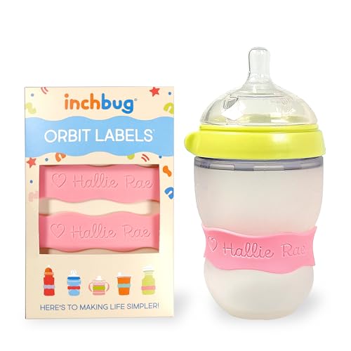 Orbit Labels Silicone Bottle Bands (4 Count)