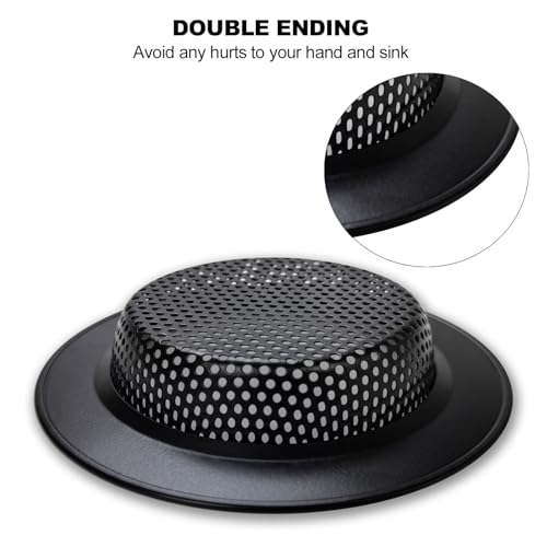 Black Kitchen Sink Drain Strainer (2 Count)