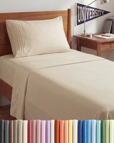 Twin XL 3 Piece Sheet Set (12 - Cream / Twin XL)