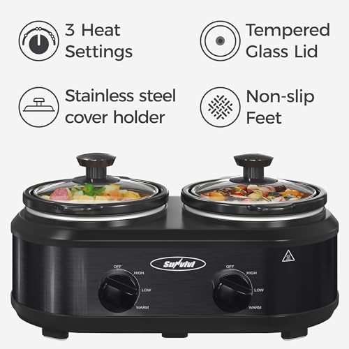 Double Slow Cooker