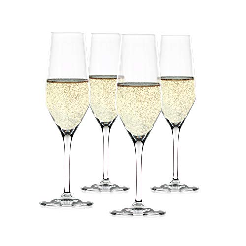 Style Champagne Flutes (4 Count)