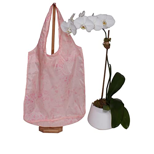 Reusable Grocery Bag (Pink Starburst)