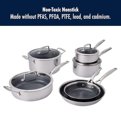 Paradigm 10 Pc Ceramic Cookware Set