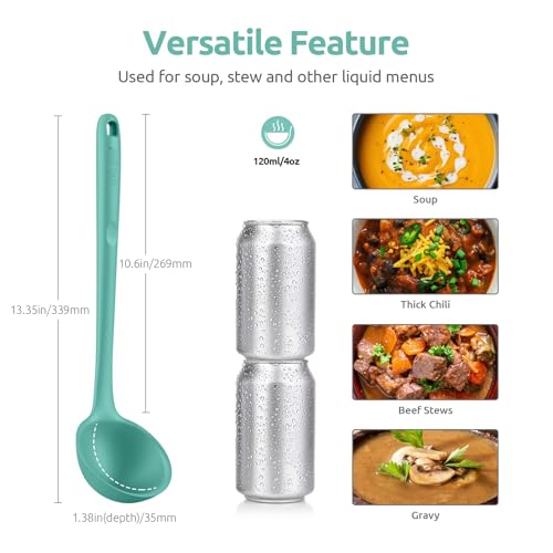 13 inch Silicone Soup Ladle