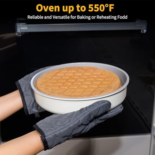 9.5 Inch Round Cake Pan Set of 2 (40 Ounce)