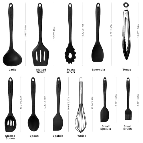 Kitchen Utensil Set (Black)