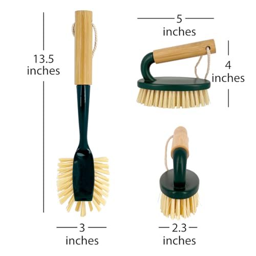 Scrub Brush Cleaning Tool Set (6 Piece Set)
