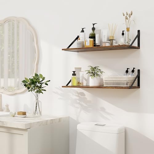 Deep Floating Shelves for Wall