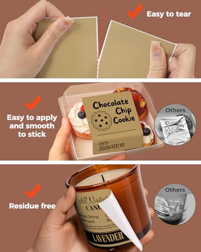 4x3 Thermal Labels (Brown / 4x3")