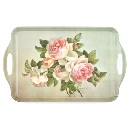 Pimpernel Antique Roses Decorative Melamine Serving Tray