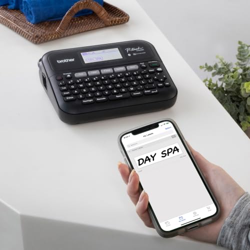 P-Touch PT-D460BT Business Expert Connected Label Maker | Connect and Create via Bluetooth® on TZe Label Tapes up to ~3/4 inch (Renewed Premium) (PTD460BT Bluetooth)
