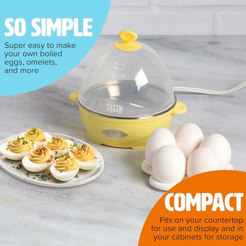 Mini Rapid Egg Cooker (5-Egg / Yellow)