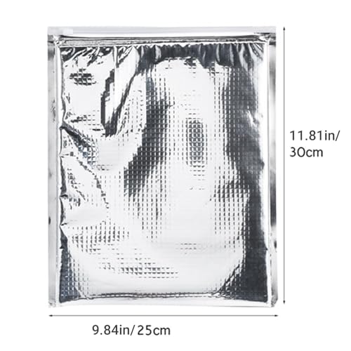 Insulated Food Storage Bag with Zipper Design
