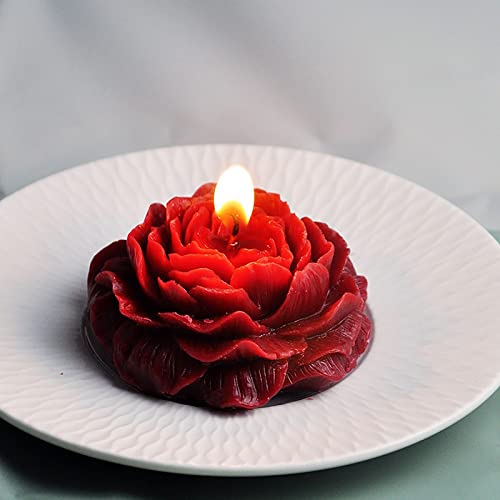 Peony Rose 3D Flower Resin Cake Mold (peony)