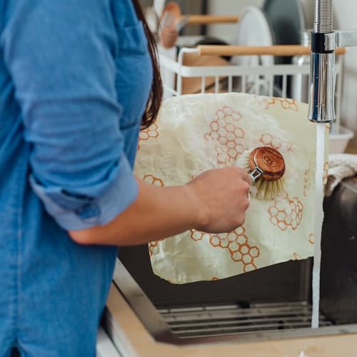 Beeswax Bread Wraps (Honeycomb 2 Pack)