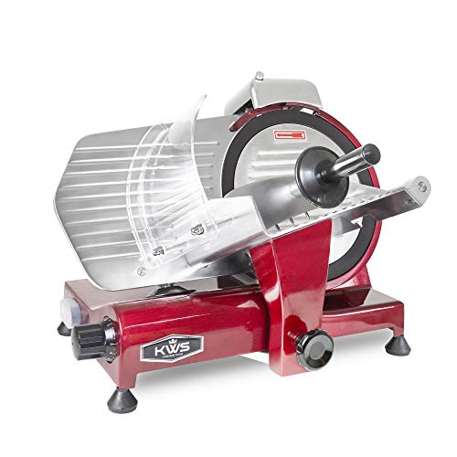 MS 10XT Premium 320W Electric Meat Slicer 10 (Red)
