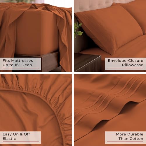 Iconic 4 Piece (1678 Terracotta / King)
