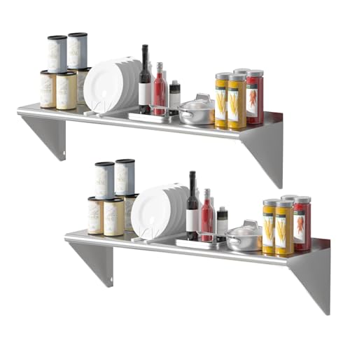 Stainless Steel Shelf 2 Pack 14"x36" (2 Piece Set / 14"x36")