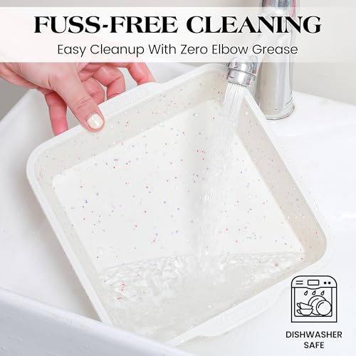 8x8 inch Silicone Square Cake Pan (Square / 8 inch)
