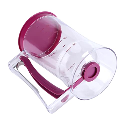 Pancake Batter Dispenser Measuring Cup 900mL Manual for Cupcakes Pancakes Waffles Easy Pour Baking Tool Kitchen Accessory