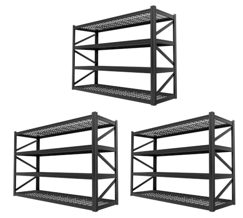 4 Tier Heavy Duty Garage Shelving (4T 70.8" W x 24" D x 70.8" H)