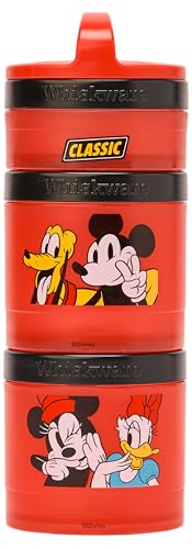 Mickey & Friends Snack Containers 3 Stackable Snack Cups Classic! (Disney / Classic)