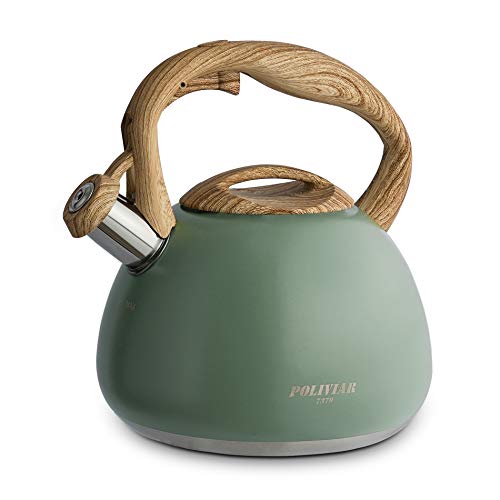 Poliviar Tea Kettle (2.7 Quarts / Green)