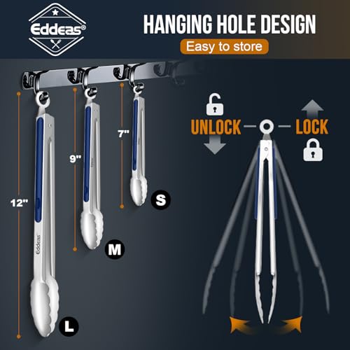 Tongs For Cooking (3 Count)