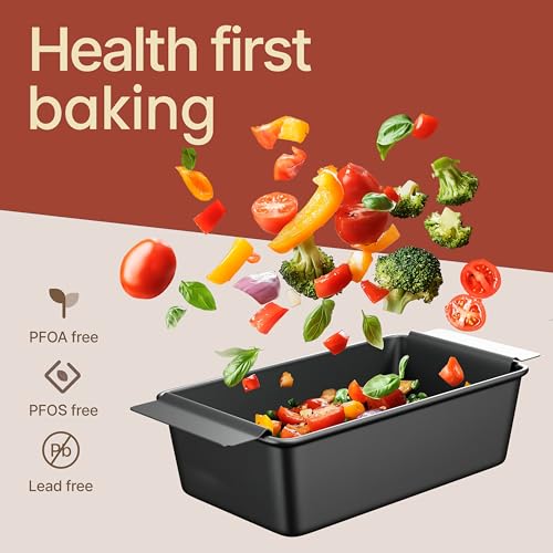 Meatloaf Pan with Drain Tray (Gray / 2 Piece Set)