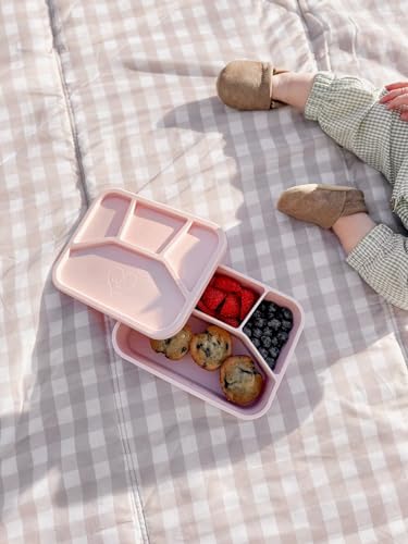 Leak Proof Square Bento Box Food (Peach)