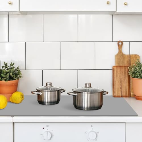 Silicone Mats for Kitchen Counter 47"x23.6"x0.08” (Dark Gray / 47"L x 23.6"W)