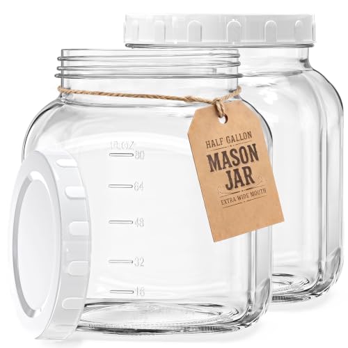 0.8Gal Glass Jar with Lid (0.8 Gallon)