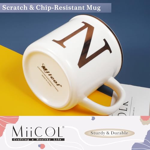Ceramic Coffee Mug 16oz (Letter N Mug)
