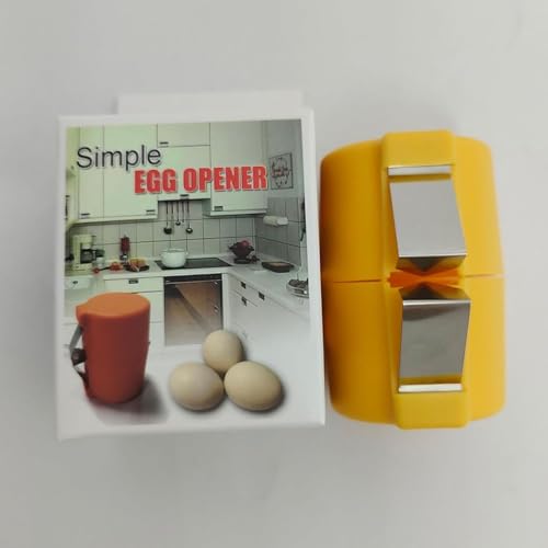 Egg Topper Cutter Tool Egg Cracker Tool Egg Shell Opener Hard Boiled Egg Peeler Egg Shell Opener for Hard Boiled Eggs Egg Cracker Tool For Eggs Kitchen Gadgets